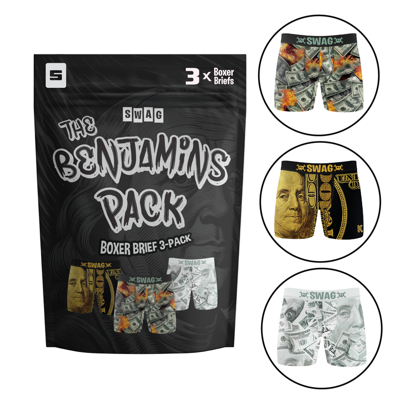 SWAG - Benjamins 3-Pack Boxers