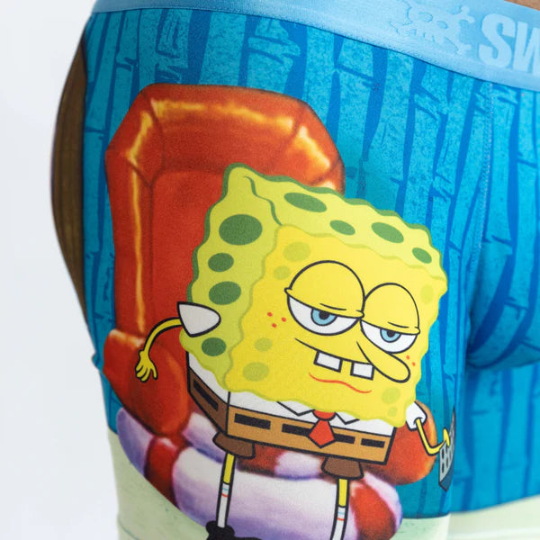 SpongeBob SquarePants Savage Patrick Swag Boxer Briefs-Large (36