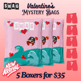 SWAG - Valentine's Mystery Boxer 5-Pack ❤️ 🍫 🍭