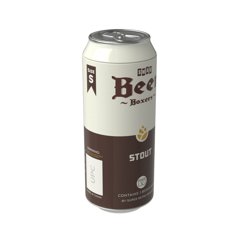 SWAG - Beer Can Boxers: Stout (in a can)