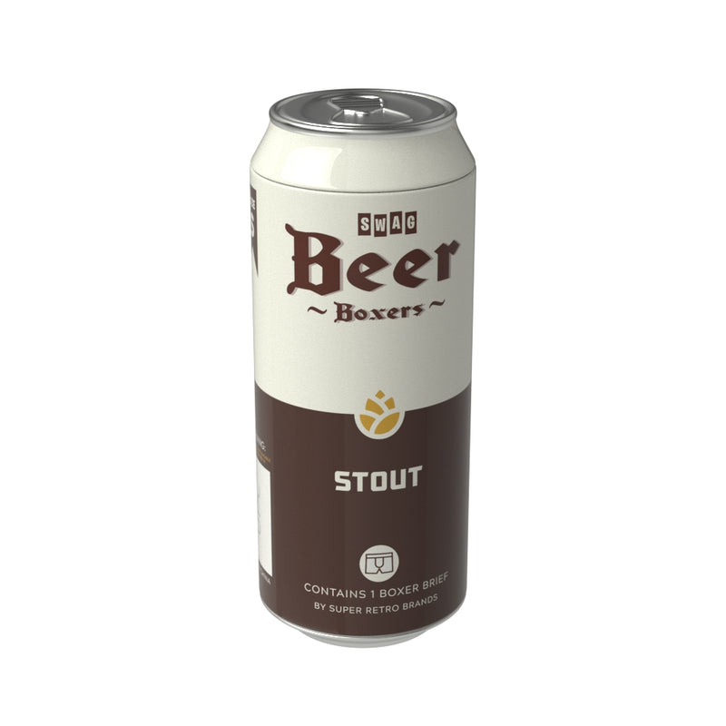 SWAG - Beer Can Boxers: Stout (in a can)