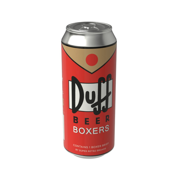 The Simpsons Swag Duff Beer Man Boxer Brief Mens Medium Underwear 31-33 