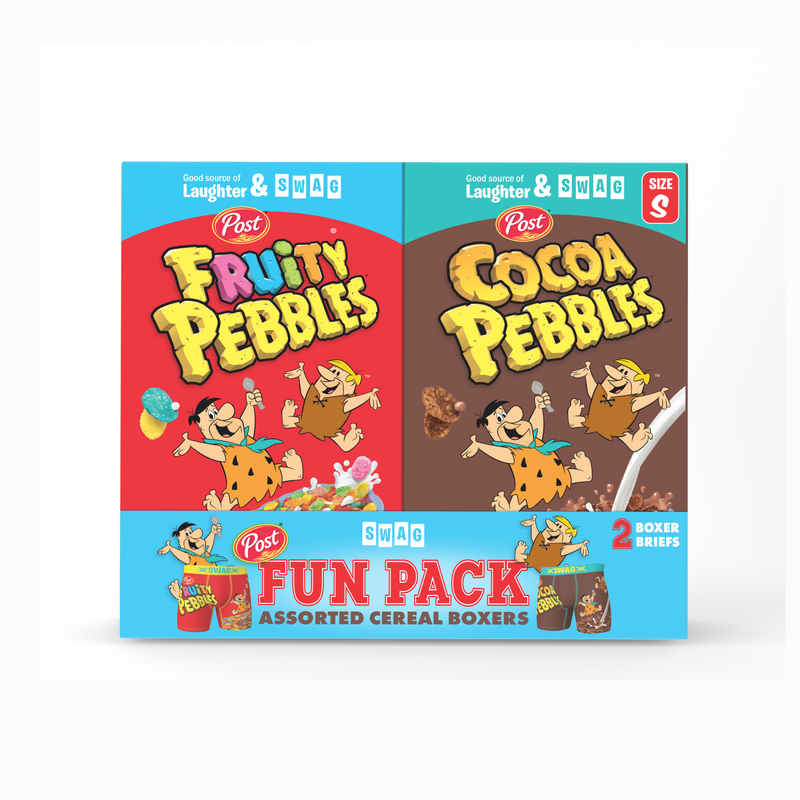 SWAG - Cereal Aisle Boxers: Pebbles Fun Pack – SWAG Boxers