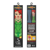 Crossover DC Comics Justice League Poison Ivy Animated Series DCEU Snyderverse Crossover Collectible Character Socks Sox Packaging