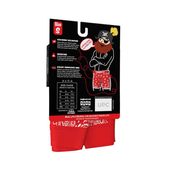 SWAG - Bandana Boxers: Scalawag Red