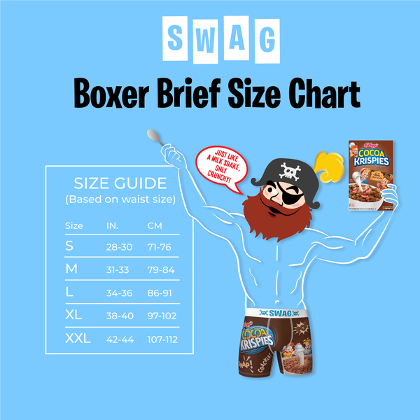 SWAG - Cereal Aisle BOXers: Cocoa Krispies – SWAG Boxers