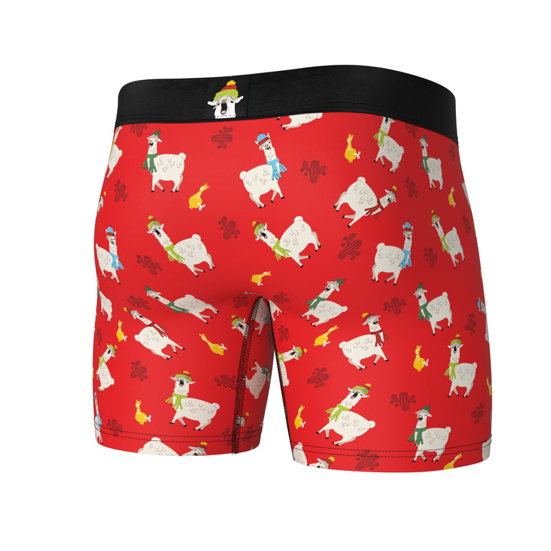 SWAG Boxers, Underwear & Socks, Mens Swag Boxer Briefsfa La La La  Flamingos Llamas Size Xl 384 Nwt