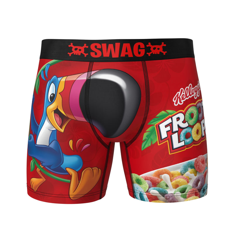 Fruit Loops Underwear Mens X-Large 40-42 Crazy Boxer Briefs