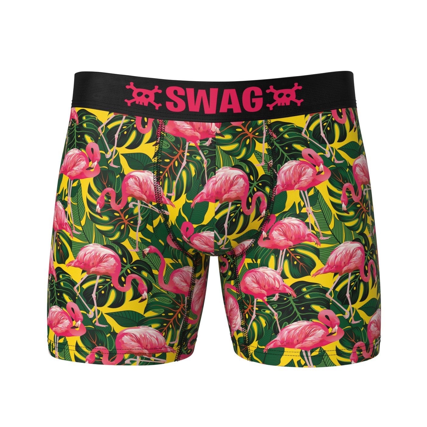SWAG Neon Pink Flamingo Boxers