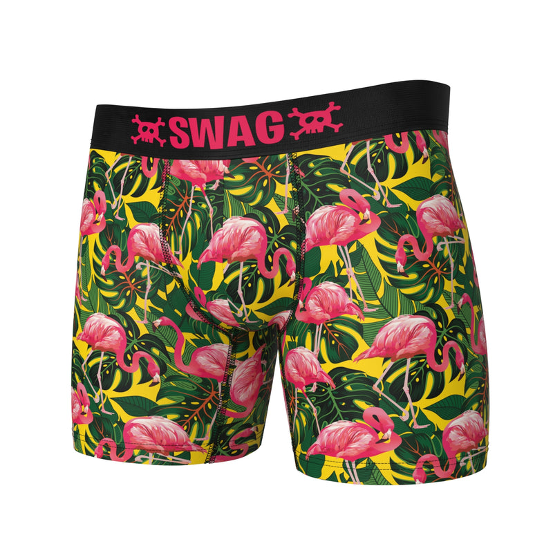 SWAG - Neon Pink Flamingo Boxers – Boxers
