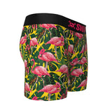 SWAG - Neon Pink Flamingo Boxers
