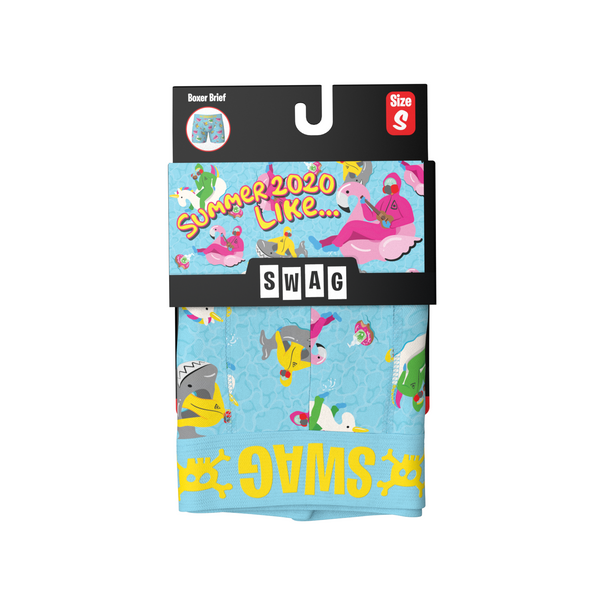 SWAG - Coronavirus Pool Party Boxers