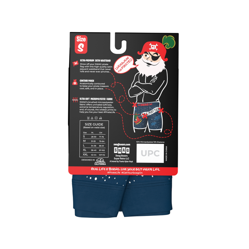 SWAG - Naughty Santa: Size Matters Boxers