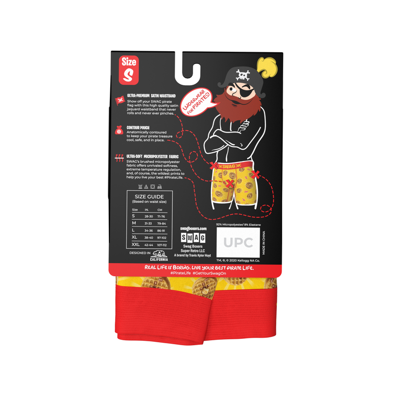 SWAG - Cereal Aisle Boxers: Eggo Waffles
