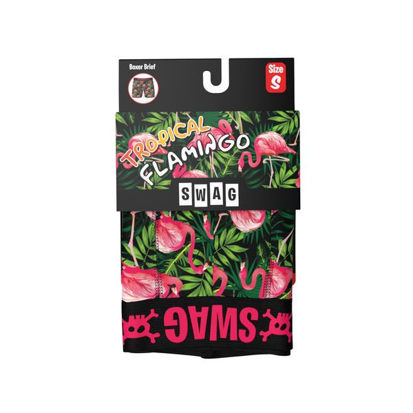 SWAG - Tropical Flamingo Boxers