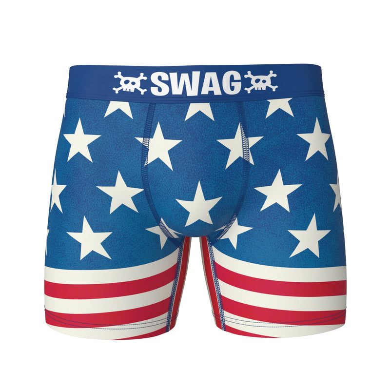 SWAG - 'Merica: Red, White and Blue 4ever Boxers