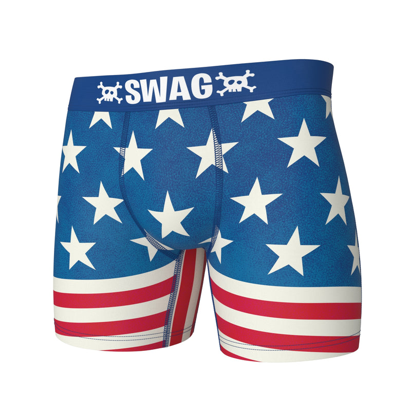 SWAG - 'Merica: Red, White and Blue 4ever Boxers