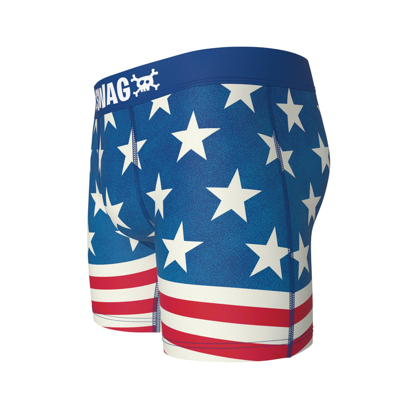 SWAG - 'Merica: Red, White and Blue 4ever Boxers