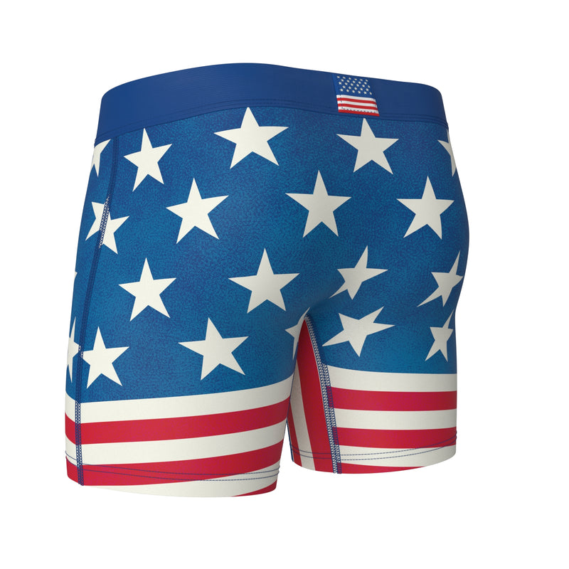 SWAG - 'Merica: Red, White and Blue 4ever Boxers