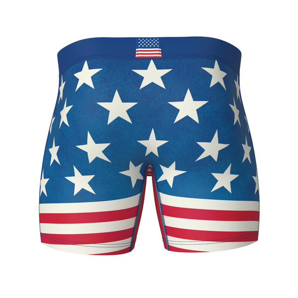 SWAG - 'Merica: Red, White and Blue 4ever Boxers