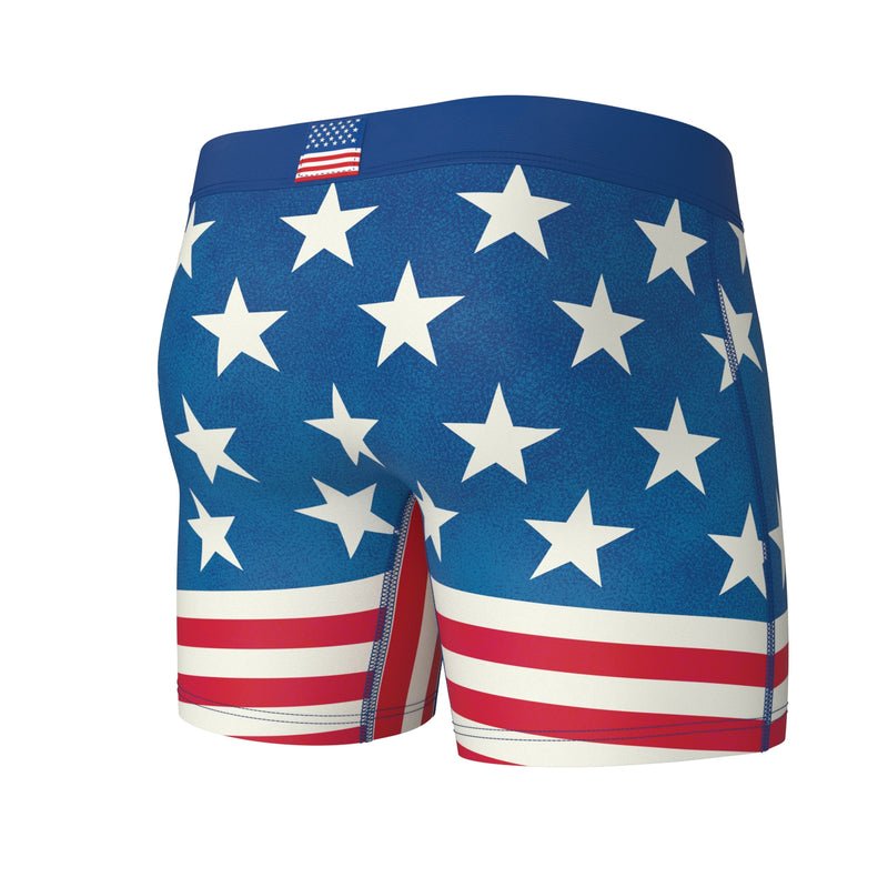 SWAG - 'Merica: Red, White and Blue 4ever Boxers