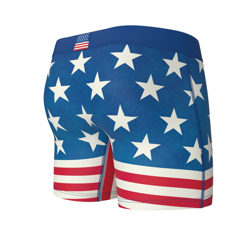 SWAG - 'Merica: Red, White and Blue 4ever Boxers