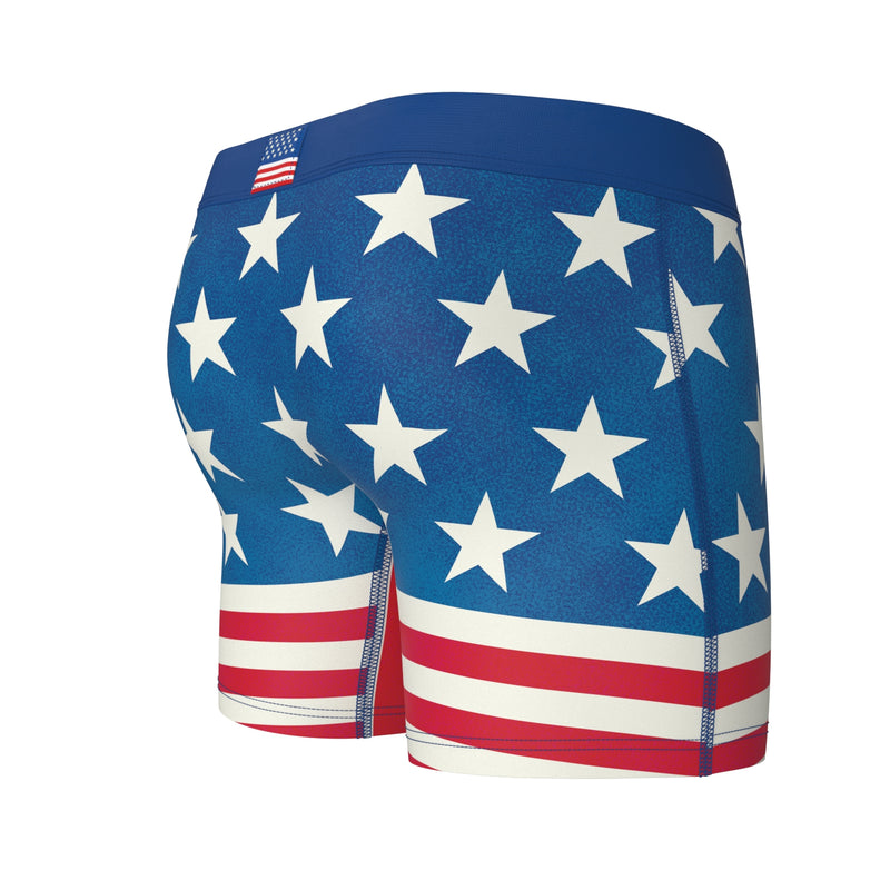 SWAG - 'Merica: Red, White and Blue 4ever Boxers