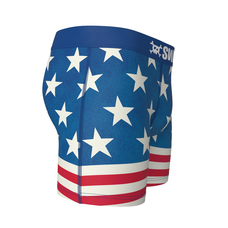 SWAG - 'Merica: Red, White and Blue 4ever Boxers