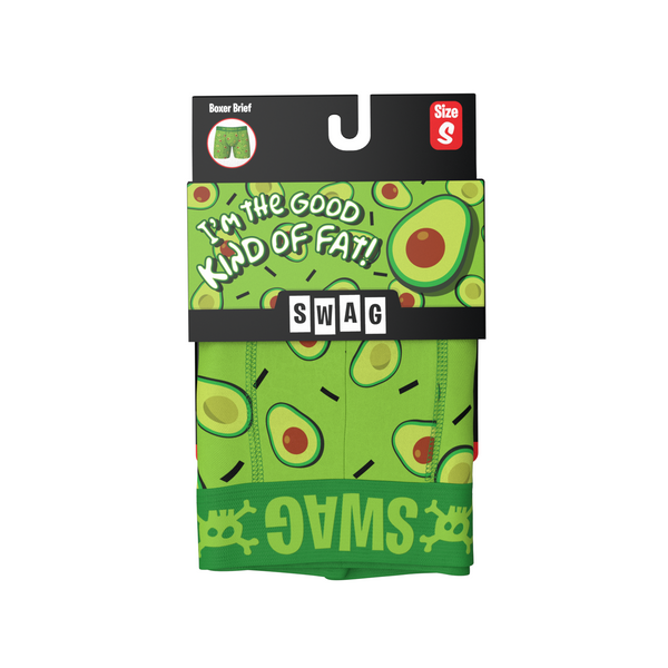 SWAG - I'm the Good Kinda Fat Avocado Boxers