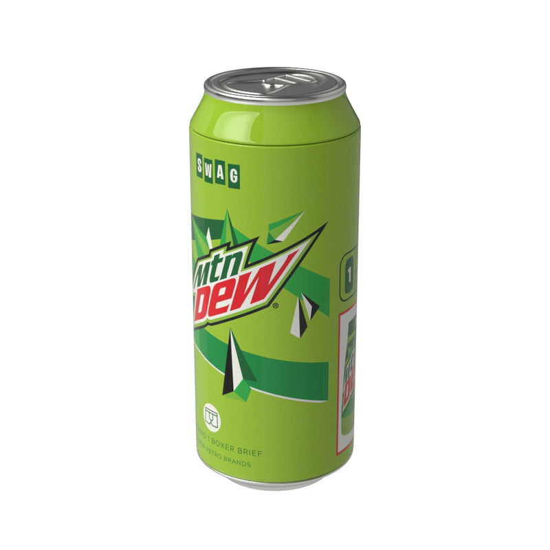SWAG - Soda Boxers: Mountain Dew (in a can)