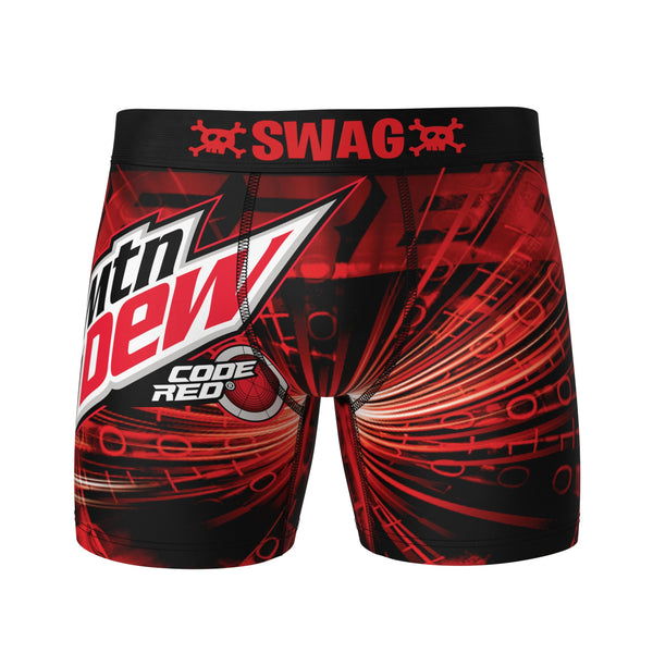 SWAG - Soda Boxers - Mountain Dew Code Red (in a can)