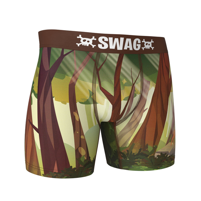 Wood Underwear Boxer Brief Camo