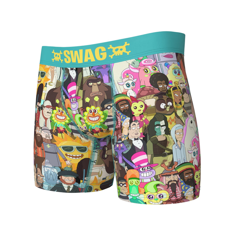 SWAG - Rick n Morty - Cast of Characters Boxers