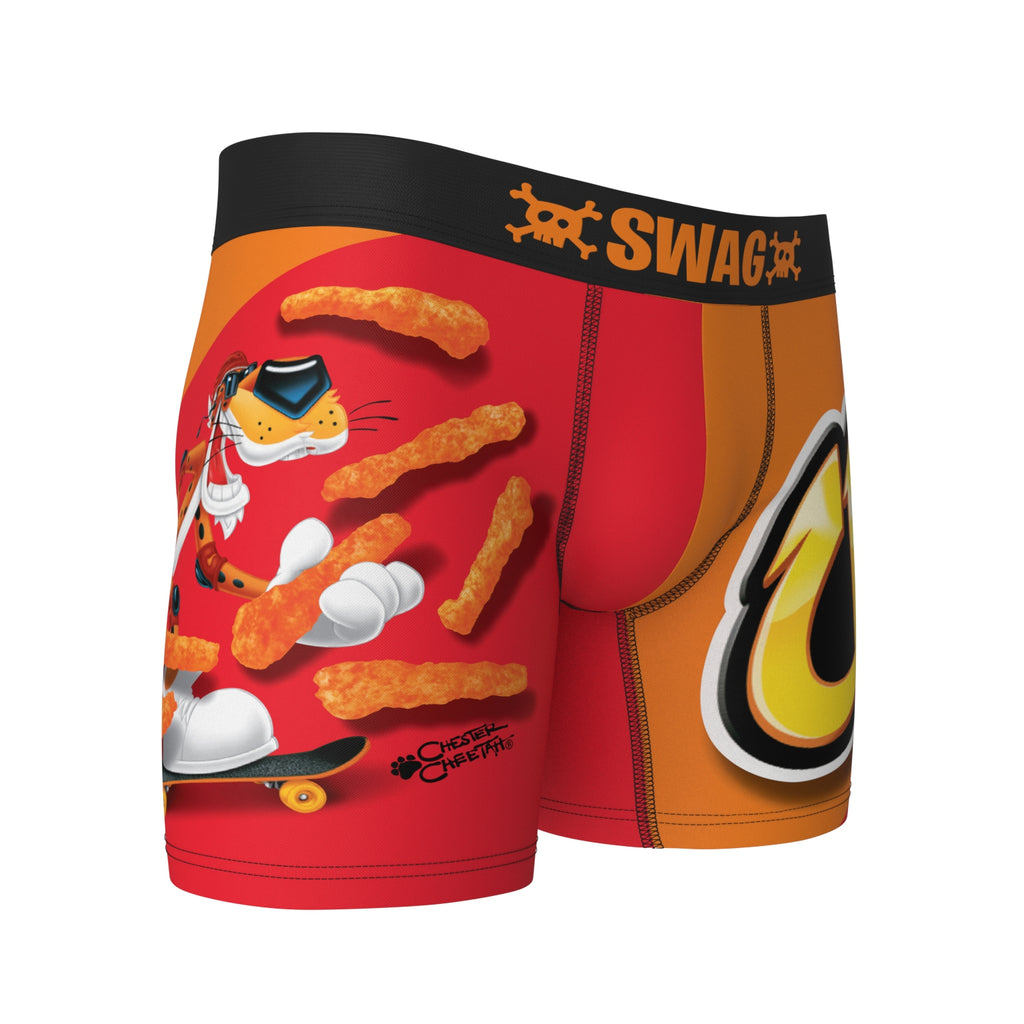 SWAG Cheetos Chester Bag of Bones Skeleton Halloween Colorful Boxers Men's  NIP