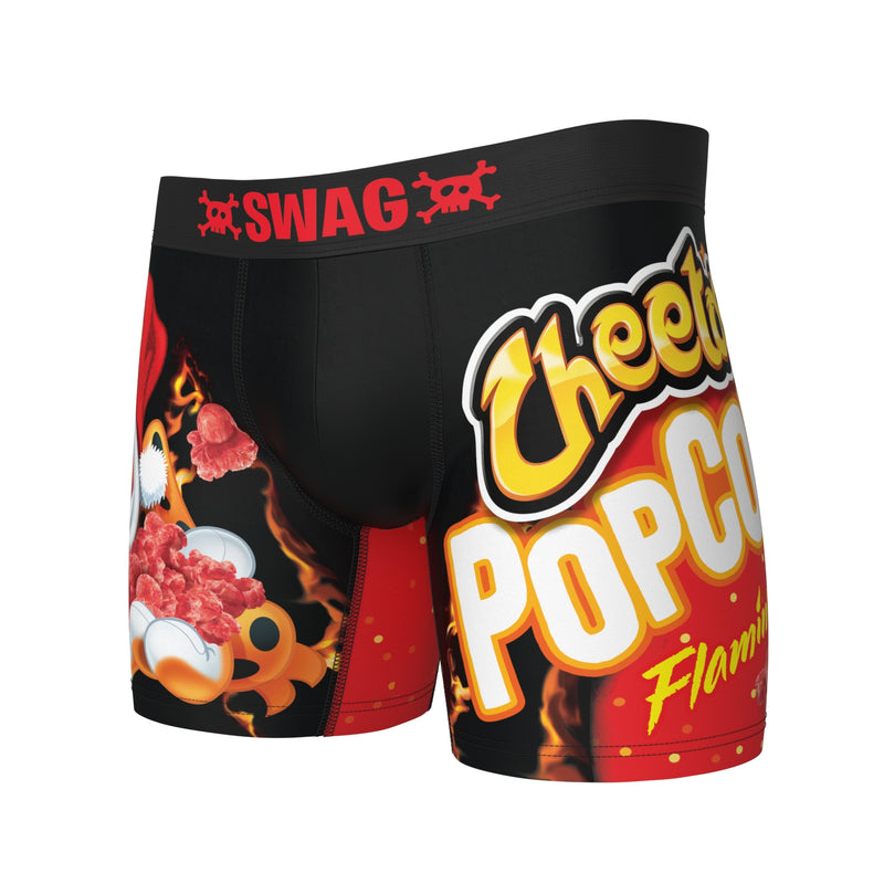 SWAG - Snack Aisle Boxers: Cheetos Flaming Hot Popcorn