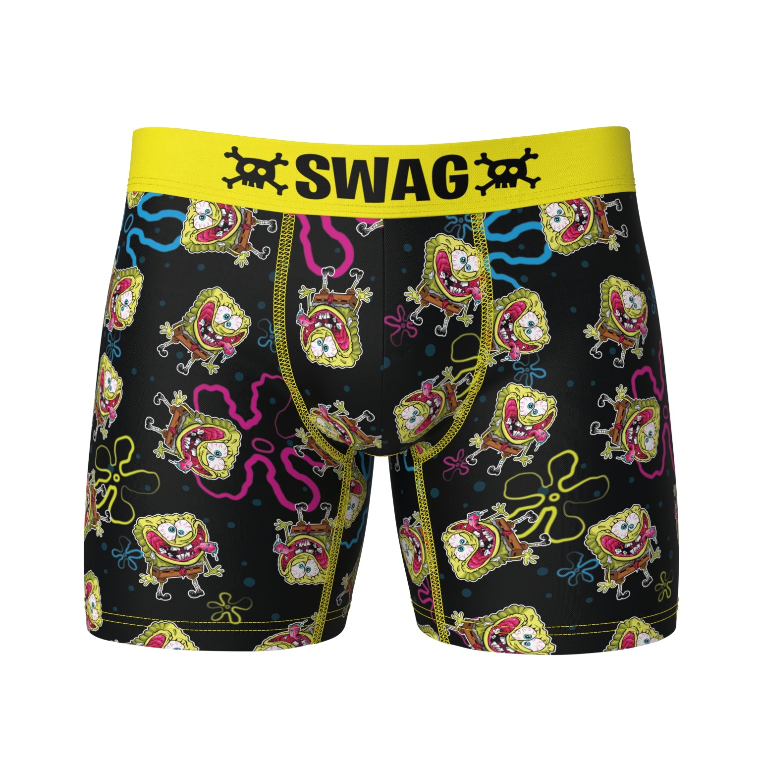 SWAG - SpongeBob Crazy Teeth Boxers – SWAG Boxers