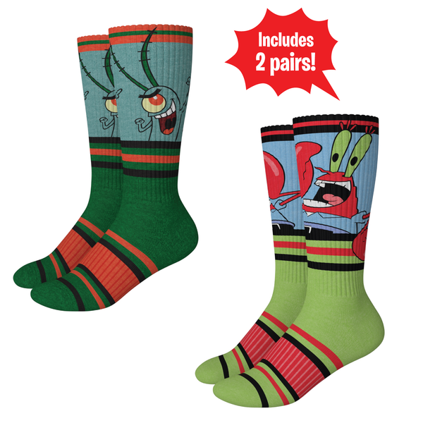 SWAG - SpongeBob Premium Sport Socks 2-Pack