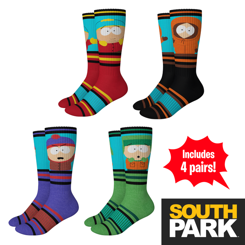SWAG - South Park Premium Sport Soxers 4-Pack