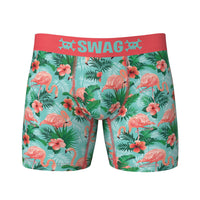 SWAG - Pink Flamingo Boxers