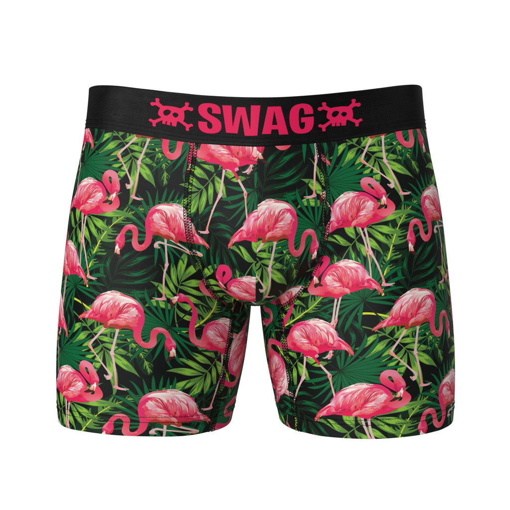 Flamingo Knit Boxer Briefs