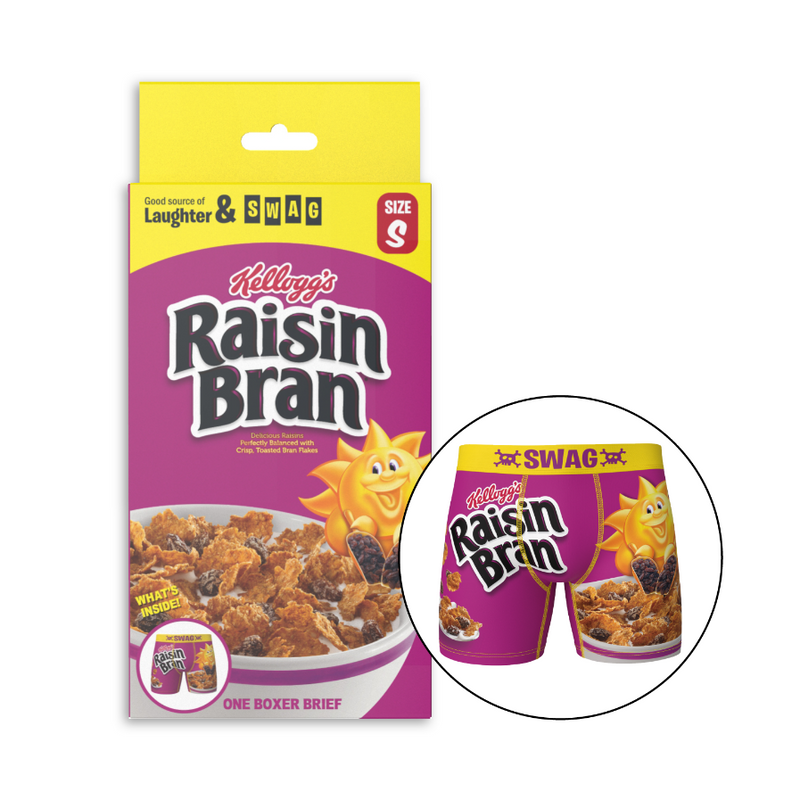 SWAG - Cereal Aisle BOXer: Raisin Bran