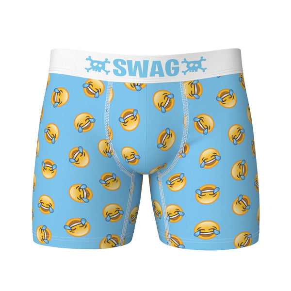 SWAG - Emojis: Laughing My Butt Off Boxers