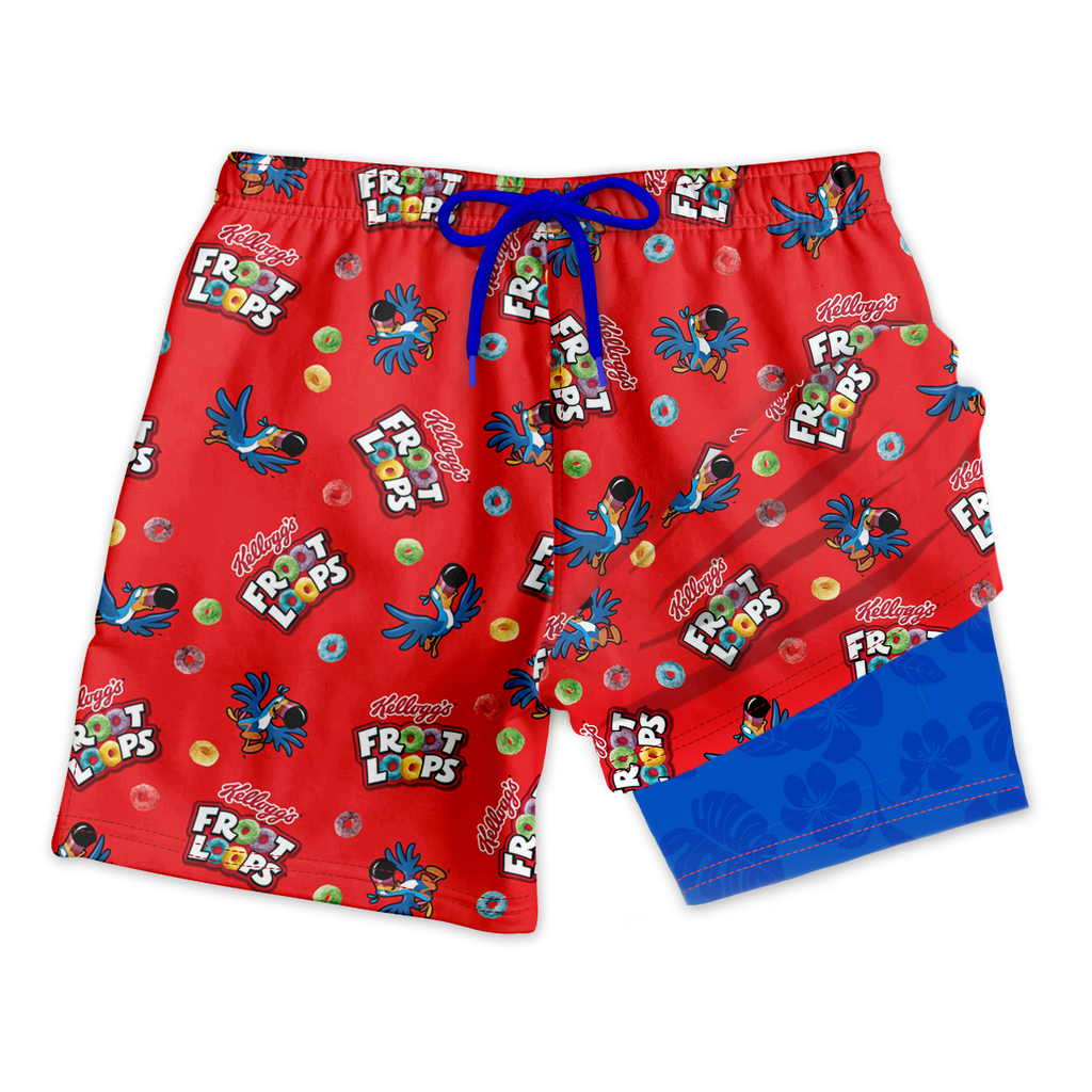 SWAG - Froot Loops Lined Swim Shorts – SWAG Boxers